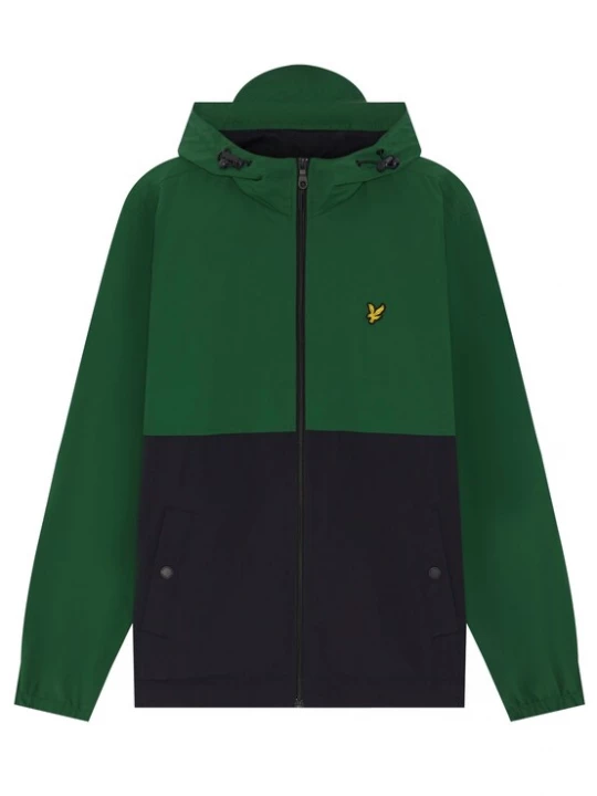 Obrázek produktu Lyle & Scott Přechodná bunda zelená / černá