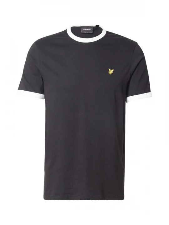 Obrázek produktu Lyle & Scott Tričko 'Ringer' černá / bílá