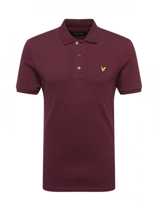 Obrázek produktu Lyle & Scott Tričko žlutá / burgundská červeň