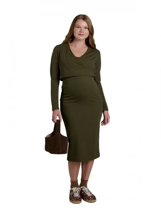 Obrázek produktu LYN MAMA Šaty khaki
