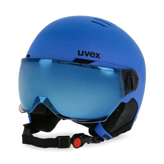 Obrázek produktu Lyžařská helma Uvex Rocket Jr Visor 56 / 6 / 263 / 20 Modrá