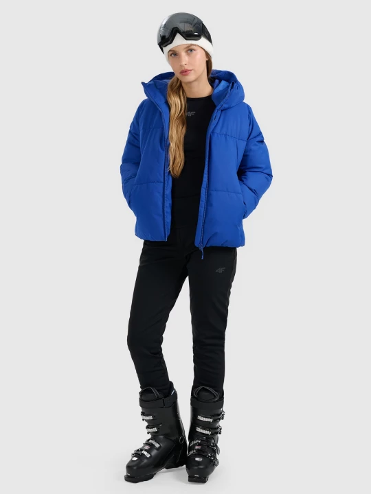 Obrázek produktu Lyžařské kalhoty softshell membrána 10000 dámské - černé 4F