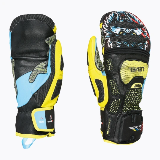 Obrázek produktu Lyžařské rukavice Level Sq Cf Mitt yellow / blue