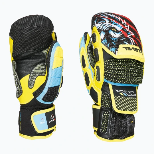 Obrázek produktu Lyžařské rukavice Level Worldcup Cf Mitt yellow / blue