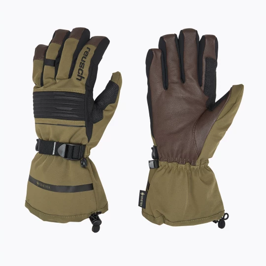 Obrázek produktu Lyžařské rukavice Reusch Isidro GTX burnt olive / dark brown Zelená