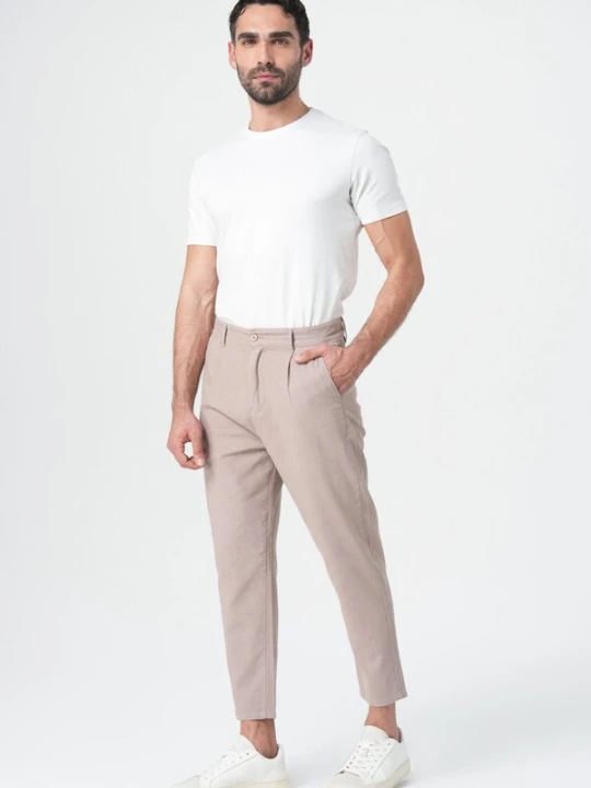 Obrázek produktu M.O.D MIRACLE OF DENIM Chino kalhoty šedobéžová