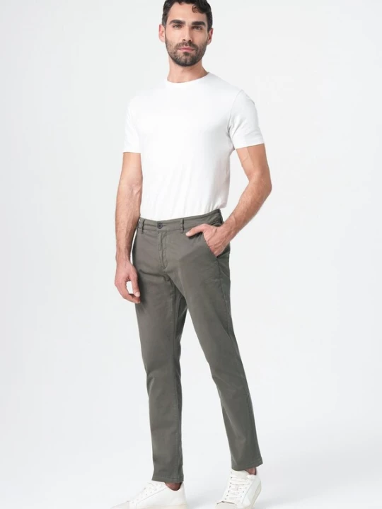 Obrázek produktu M.O.D MIRACLE OF DENIM Chino kalhoty tmavě zelená