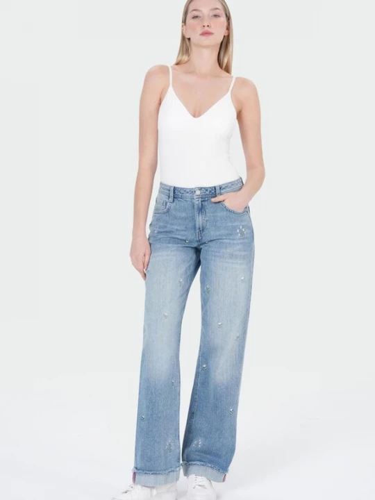 Obrázek produktu M.O.D MIRACLE OF DENIM Džíny modrá džínovina