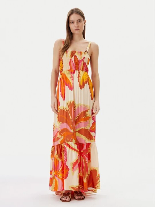 Obrázek produktu Maaji Letní šaty Jungle Palm Lavinia PT2707CLD001 Oranžová Regular Fit