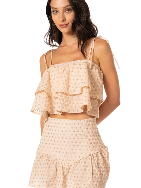Obrázek produktu Maaji sukně z viskózy Romance Veil Koco béžová