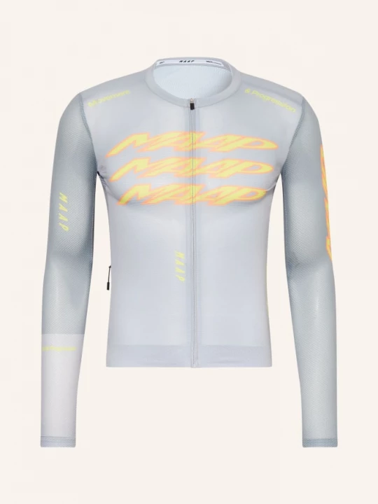Obrázek produktu Maap Cyklistický Dres Pulse Pro Air Jersey 3.0 šedá / oranžová / neonově žlutá