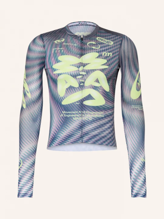 Obrázek produktu Maap Cyklistický Dres Spectrum Pro Air Ls Jersey 3.0 světle zelená / růžová / modrá
