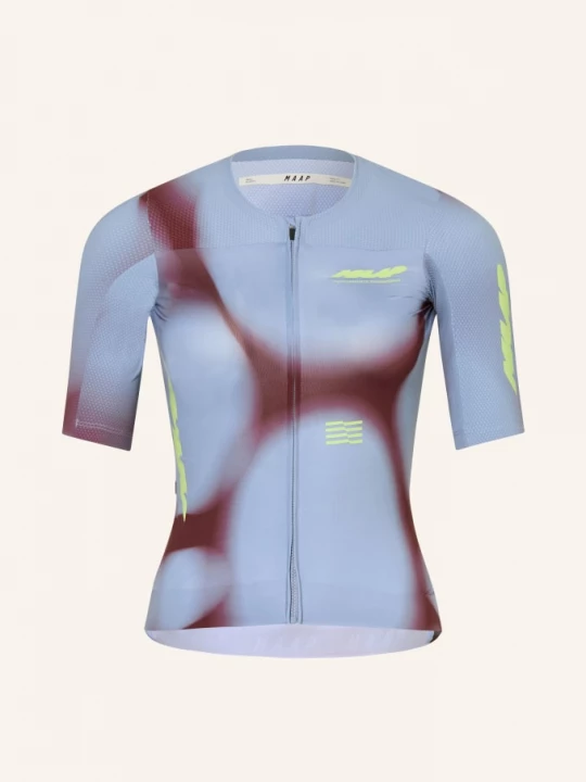 Obrázek produktu Maap Cyklistický Dres Void Pro Race tmavě modrá / tmavě červená / neonově zelená