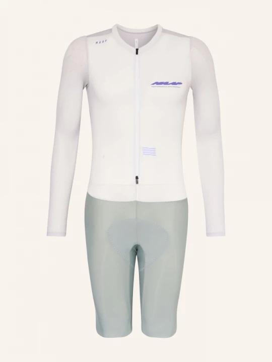 Obrázek produktu Maap Speedsuit Eclipse Pro Ls Race S Polstrovanou Vložkou světle šedá / tmavě šedá / fialová