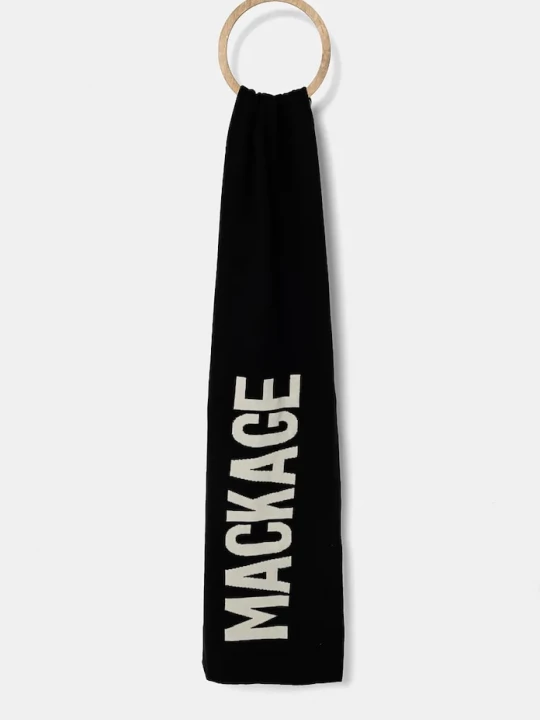 Obrázek produktu Mackage Vlněná šála MACKAGE černá