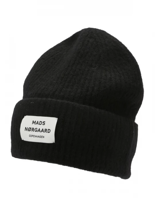 Obrázek produktu MADS NORGAARD COPENHAGEN Čepice 'Tosca Anju' černá