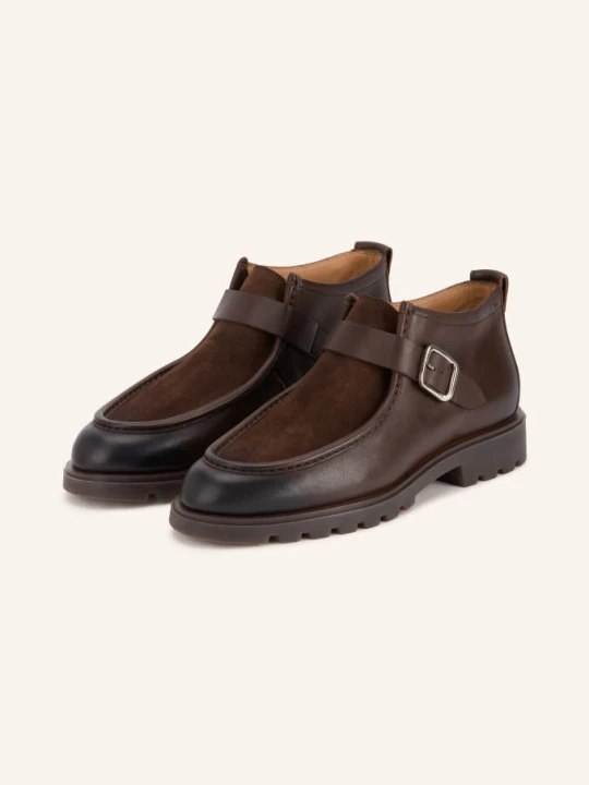 Obrázek produktu Magnanni Monks Sylvia tmavě hnědá / zlatá