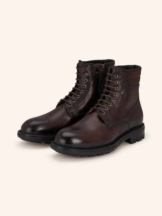Obrázek produktu Magnanni Šněrovací Boty Army tmavě hnědá