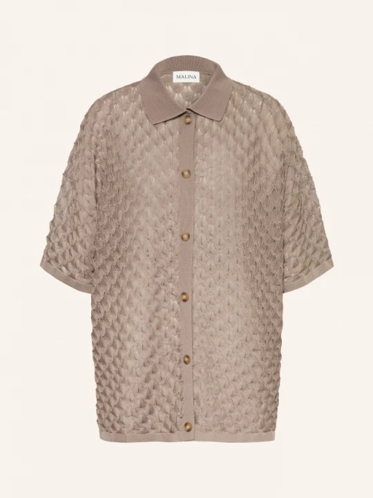 Obrázek produktu Malina Oversized Pletená Blůza Moa černošedá