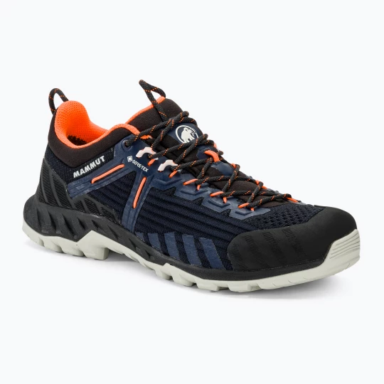 Obrázek produktu Mammut Alnasca Knit III Low GTX marine / black dámská přístupová obuv Námořnická modř