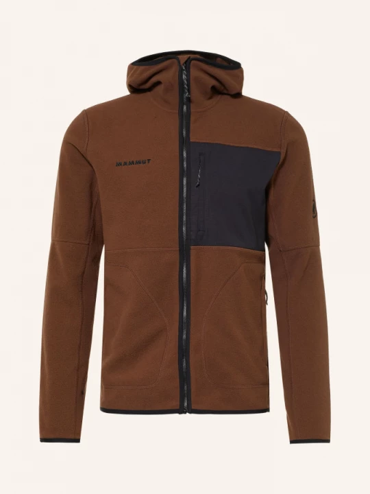 Obrázek produktu Mammut Fleecová Mikina Tamaro hnědá / tmavě šedá