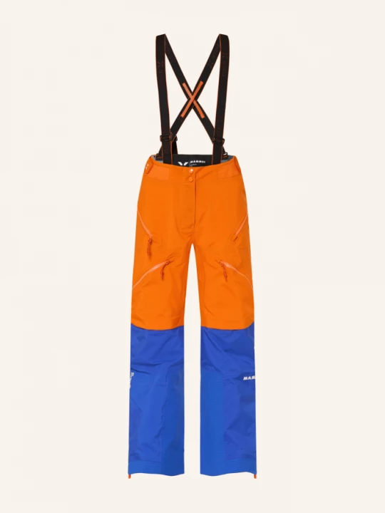 Obrázek produktu Mammut Hardshellové Lyžařské Kalhoty Eiger Nordwand Pro Hs oranžová / modrá