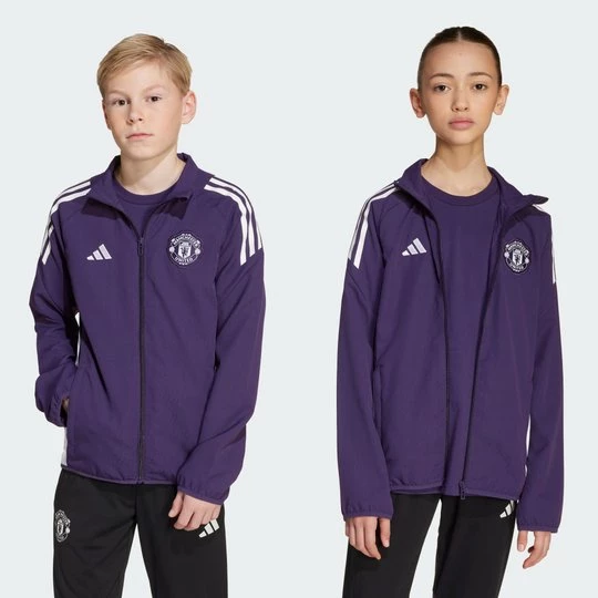 Obrázek produktu Manchester United Tiro 25 Competition Presentation Jacket Kids Adidas