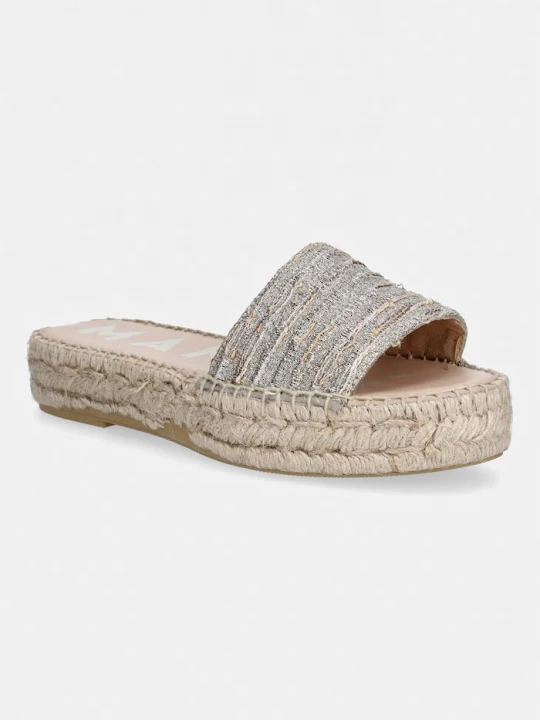 Obrázek produktu Manebi pantofle dámské zlaté Espadrilles Sandals