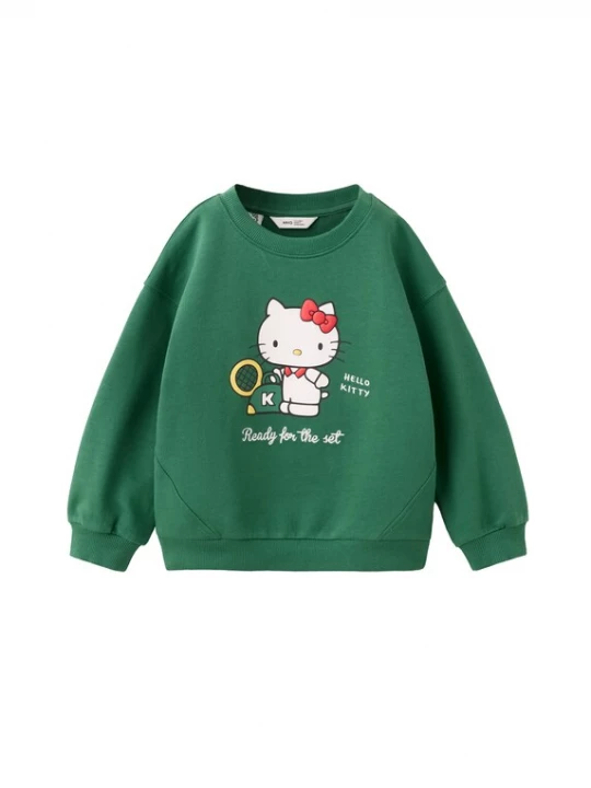 Obrázek produktu MANGO KIDS Mikina 'HKBOW' zelená / červená / černá / bílá