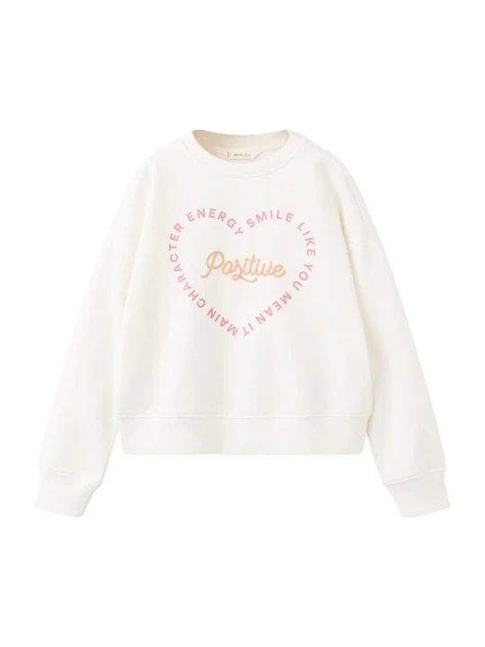 Obrázek produktu MANGO KIDS Mikina 'JANE' meruňková / růžová / offwhite