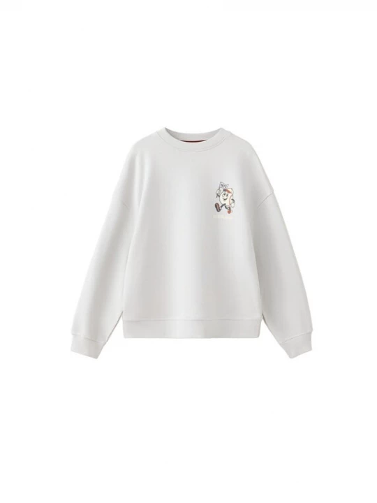 Obrázek produktu MANGO KIDS Mikina 'MANU1' námořnická modř / koňaková / světle šedá / offwhite