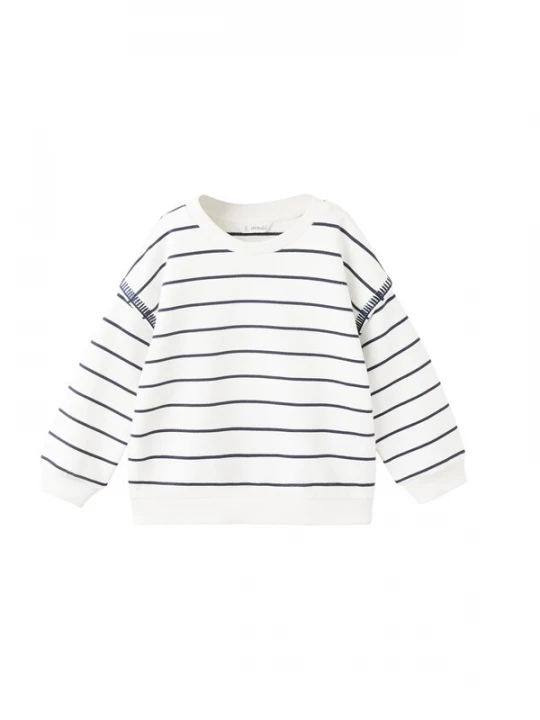 Obrázek produktu MANGO KIDS Mikina marine modrá / offwhite