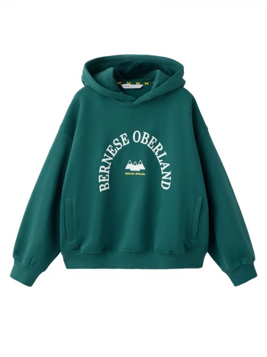 Obrázek produktu MANGO KIDS Mikina 'S2ALTI' krémová / tmavě zelená