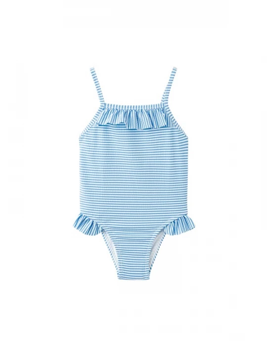 Obrázek produktu MANGO KIDS Plavky 'FORMENBG' světlemodrá / bílá