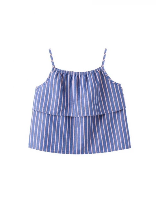Obrázek produktu MANGO KIDS Top 'SODASET' modrá / růžová