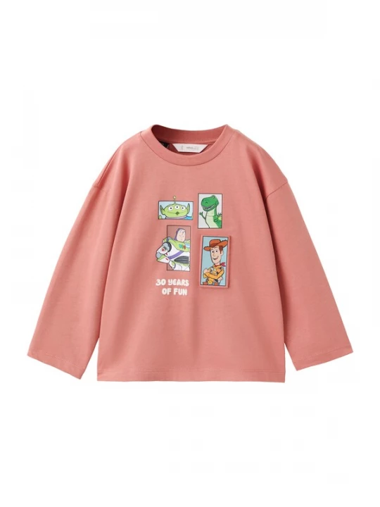 Obrázek produktu MANGO KIDS Tričko 'TOYFUN' zelená / oranžová / bílá