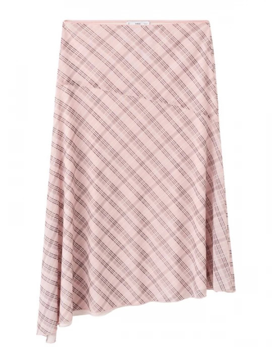 Obrázek produktu MANGO Sukně 'ILLO' cyclam / růžová / offwhite