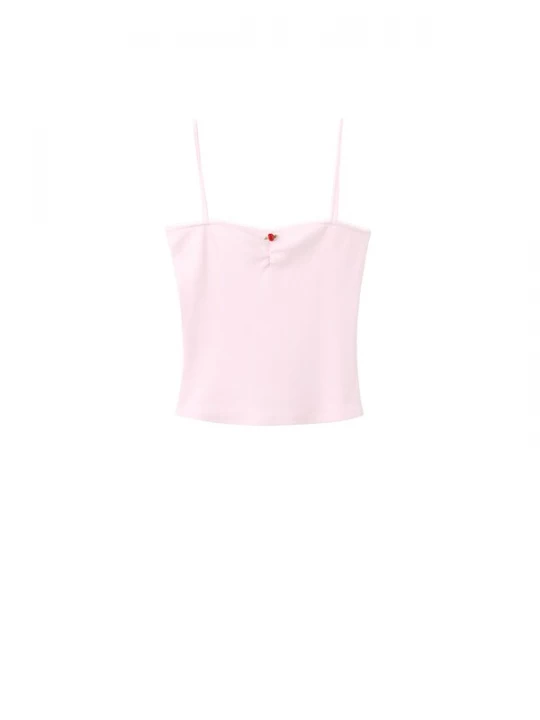 Obrázek produktu MANGO Top 'ROSE' olivová / růžová / karmínově červené