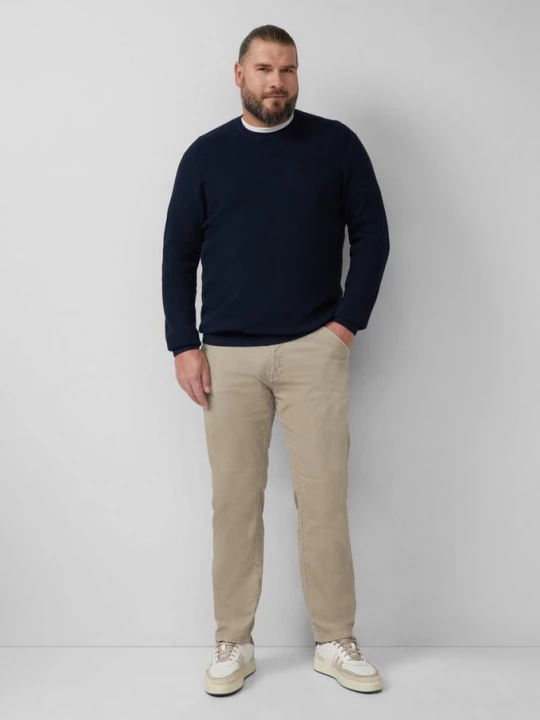 Obrázek produktu Manšestrové kalhoty Casby / Relaxed Fit / Mid Rise / Straight Fit s.Oliver béžová