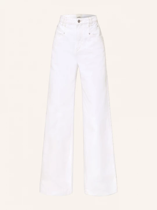 Obrázek produktu Marant Étoile Džíny S Širokými Nohavicemi Lemony 20wh white
