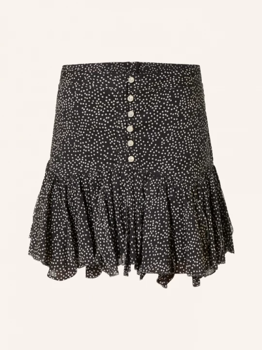 Obrázek produktu Marant Étoile Sukně Daneen S Volánky černá / režná