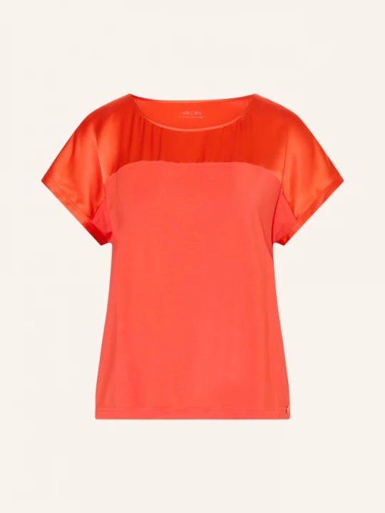 Obrázek produktu Marc Cain Blůza Z Kombinace Materiálů 223 bright tomato