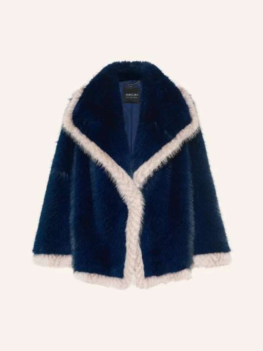 Obrázek produktu Marc Cain Bunda Z Umělé Kožešiny 393 pageant blue
