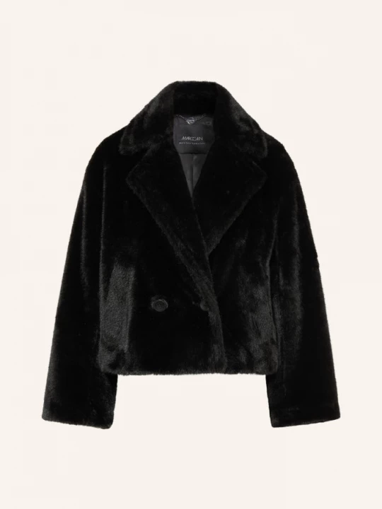 Obrázek produktu Marc Cain Bunda Z Umělé Kožešiny 900 black new
