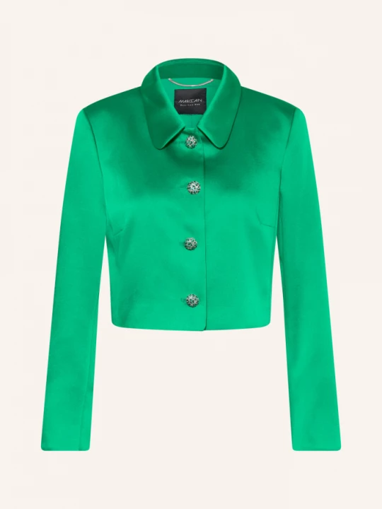 Obrázek produktu Marc Cain Krátká Saténová Bunda S Ozdobnými Kamínky 553 pepper green