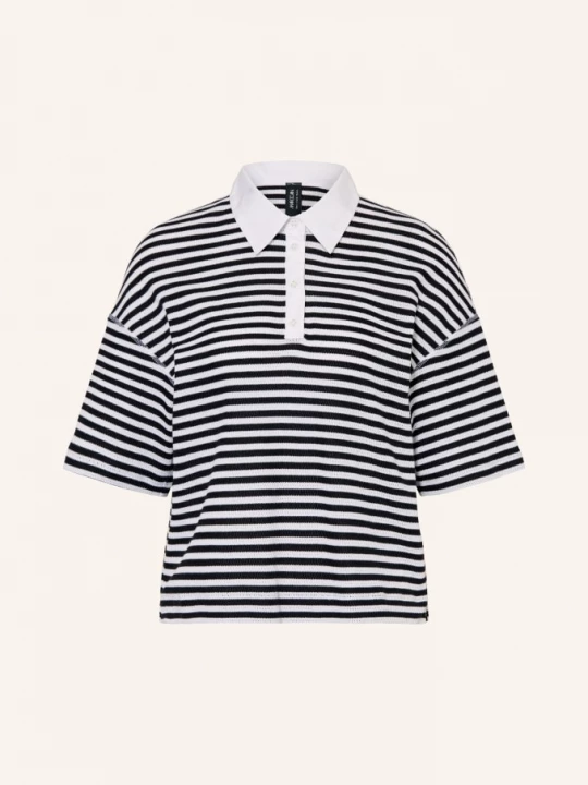 Obrázek produktu Marc Cain Pletené Polo Tričko 394 navy