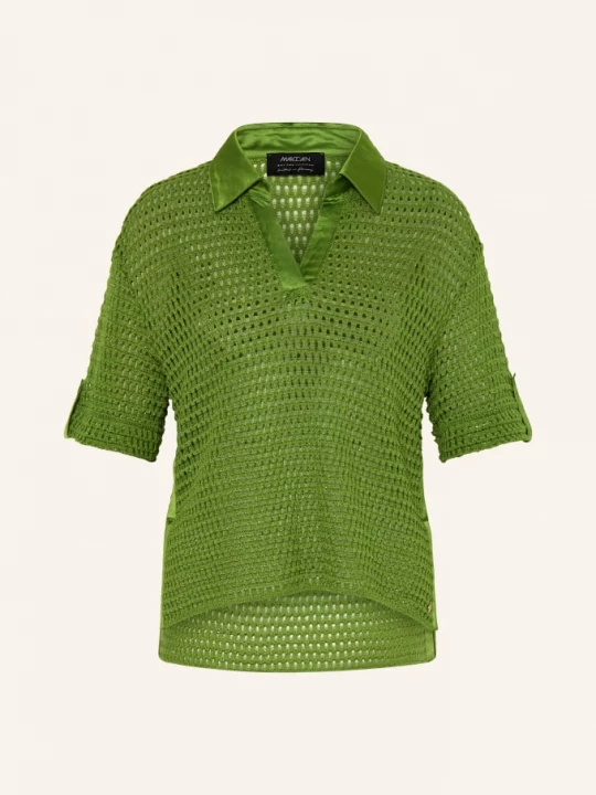 Obrázek produktu Marc Cain Pletené Tričko S Třpytivou Přízí 526 garden green