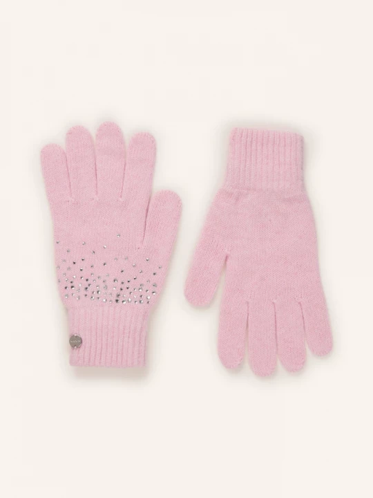 Obrázek produktu Marc Cain Rukavice S Ozdobnými Kamínky 208 chalk pink