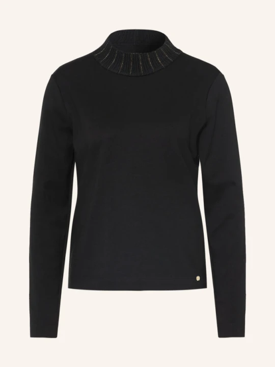 Obrázek produktu Marc Cain Tričko S Dlouhým Rukávem S Ozdobnými Kamínky 900 black new