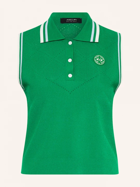 Obrázek produktu Marc Cain Úpletová Polokošile 554 bright emerald new